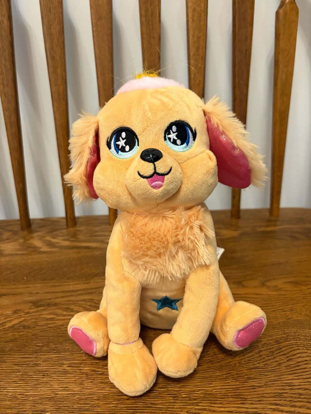 WowWee Pet Starz Billy The Golden Retriever Dancing Rockstar Plush Doll